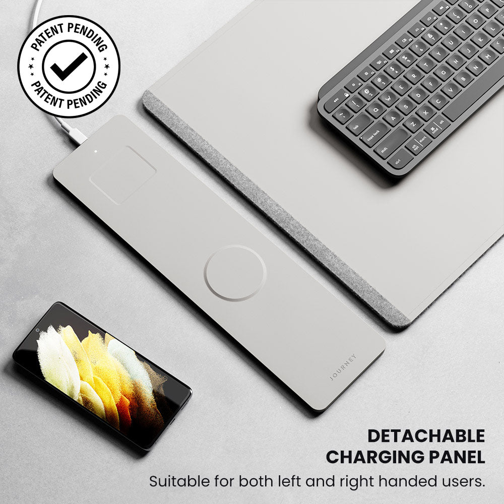 Sous-main rechargeable sans fil