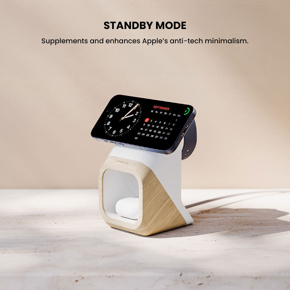 Station de charge rapide sans fil Maxi 3 en 1