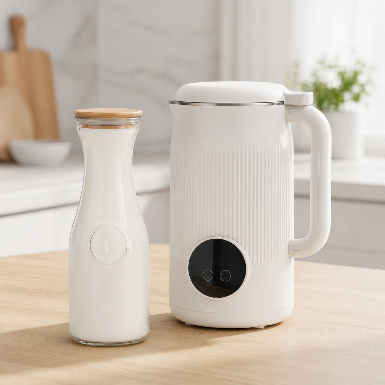 0.75L Glass Milk Carafe