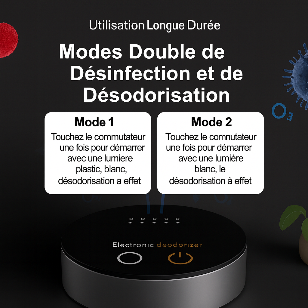 Purificateur d'air pour toilettes