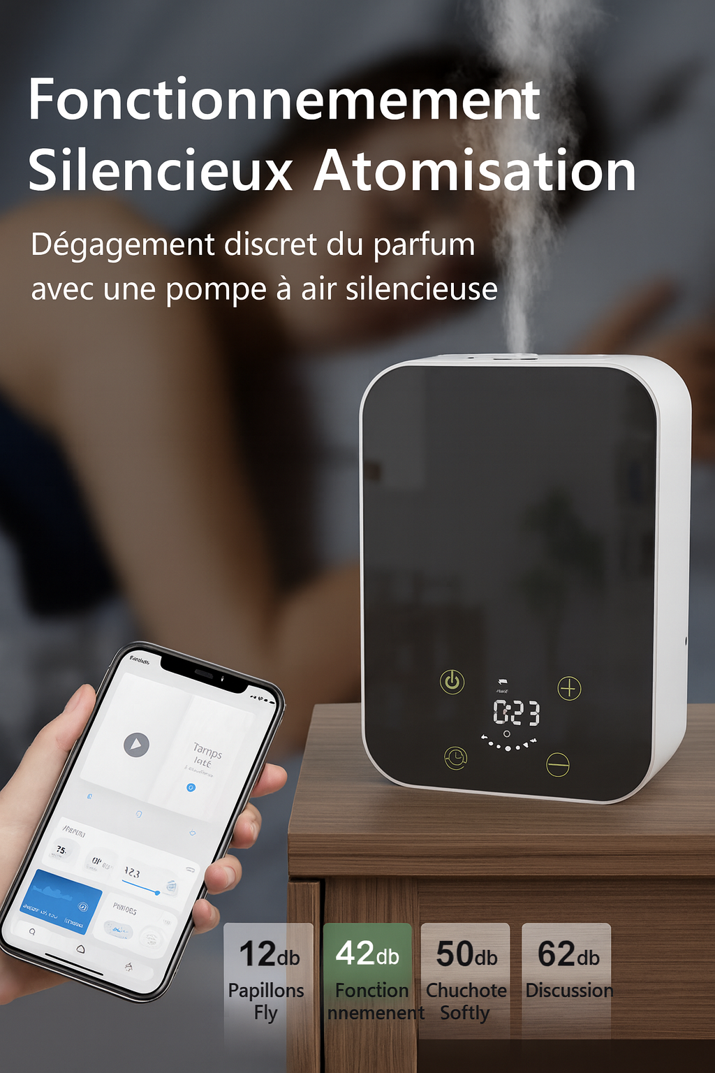 Diffuseur de parfum - Diffuseur électrique d'arômes