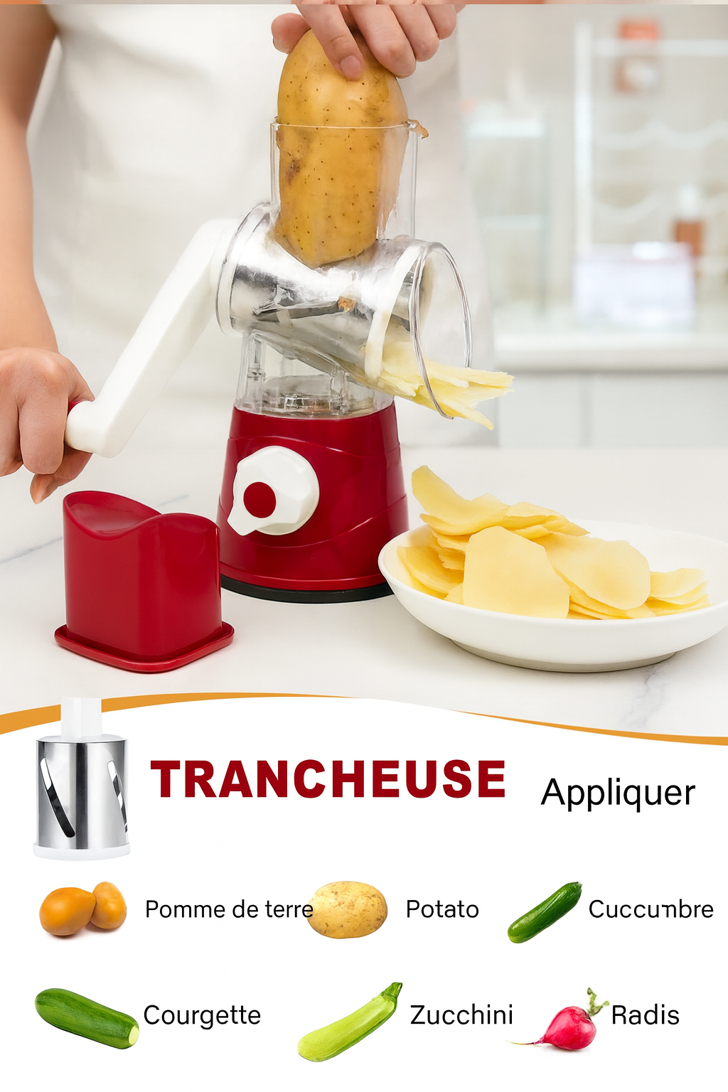 Coupe de légumineuses et coupe de fromage