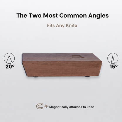 Sharpening set for knives with diamond wheel