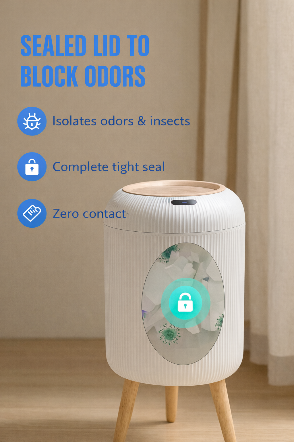 Automatic wastebasket