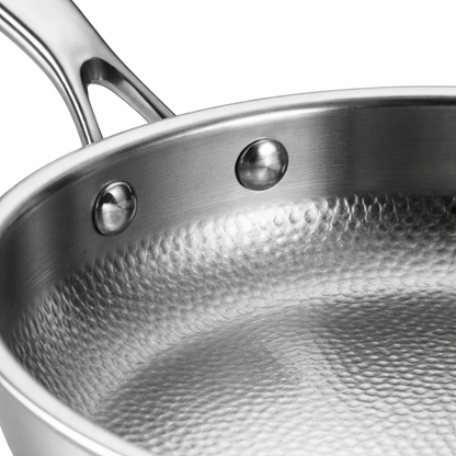 Titanium Hammered Pan Pro Large With Lid