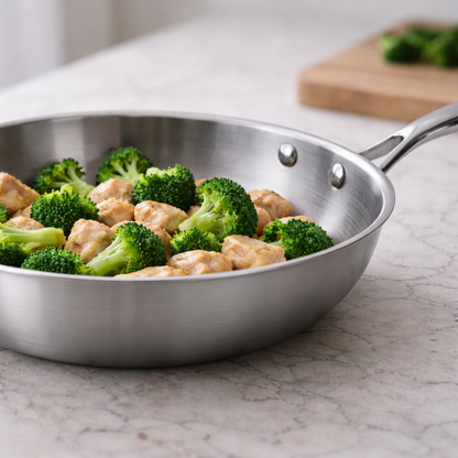 Titanium Hammered Wok Pan Pro