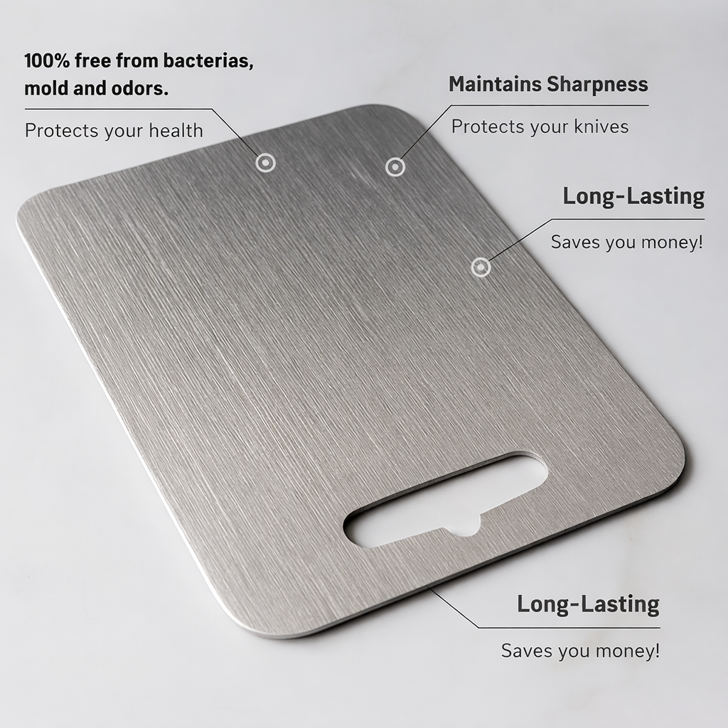 Titanium cutting board