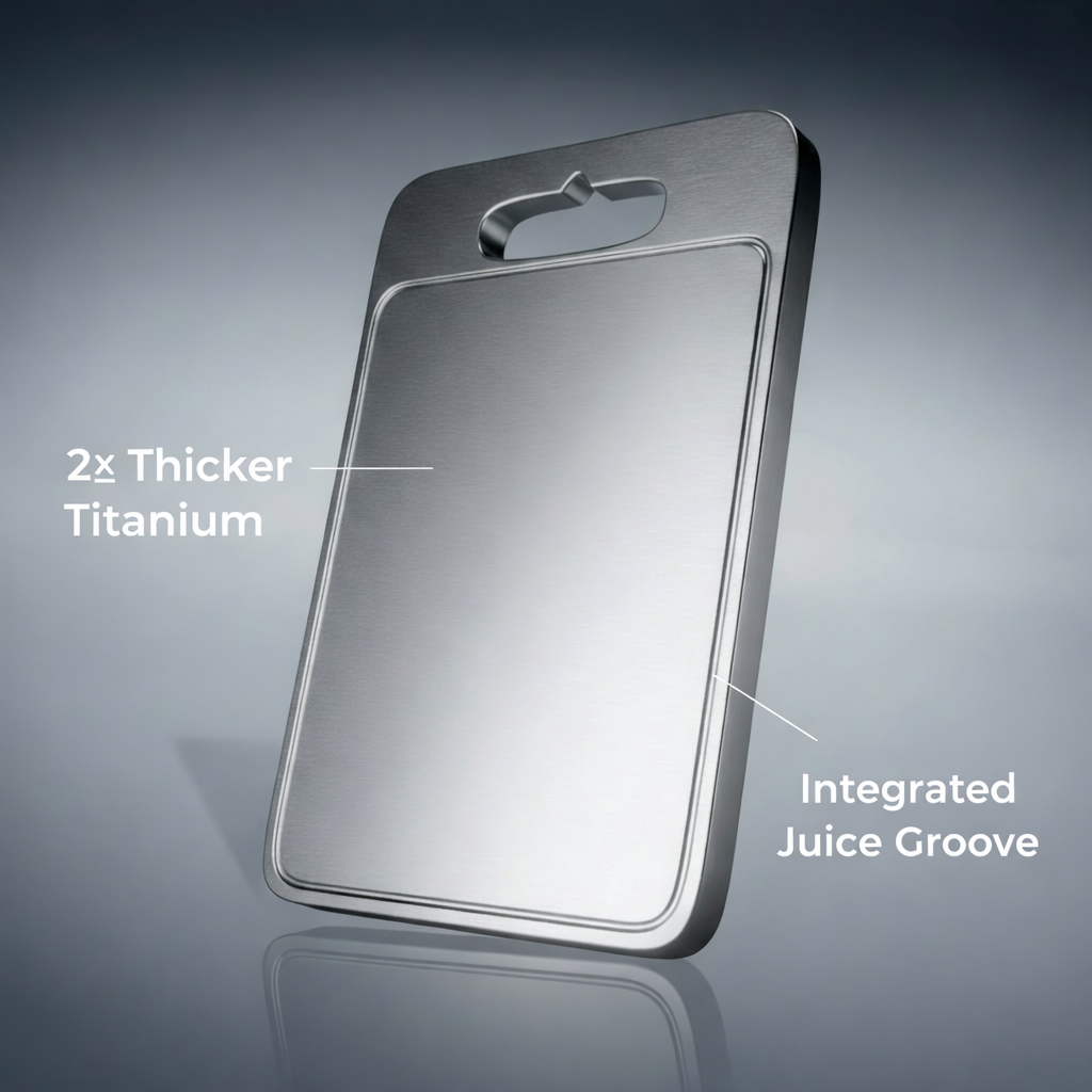 Pro titanium cutting board