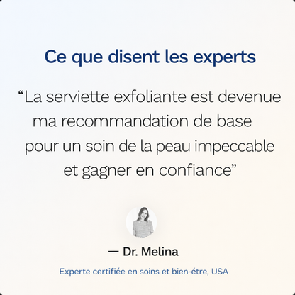 Serviette de douche antibactérienne