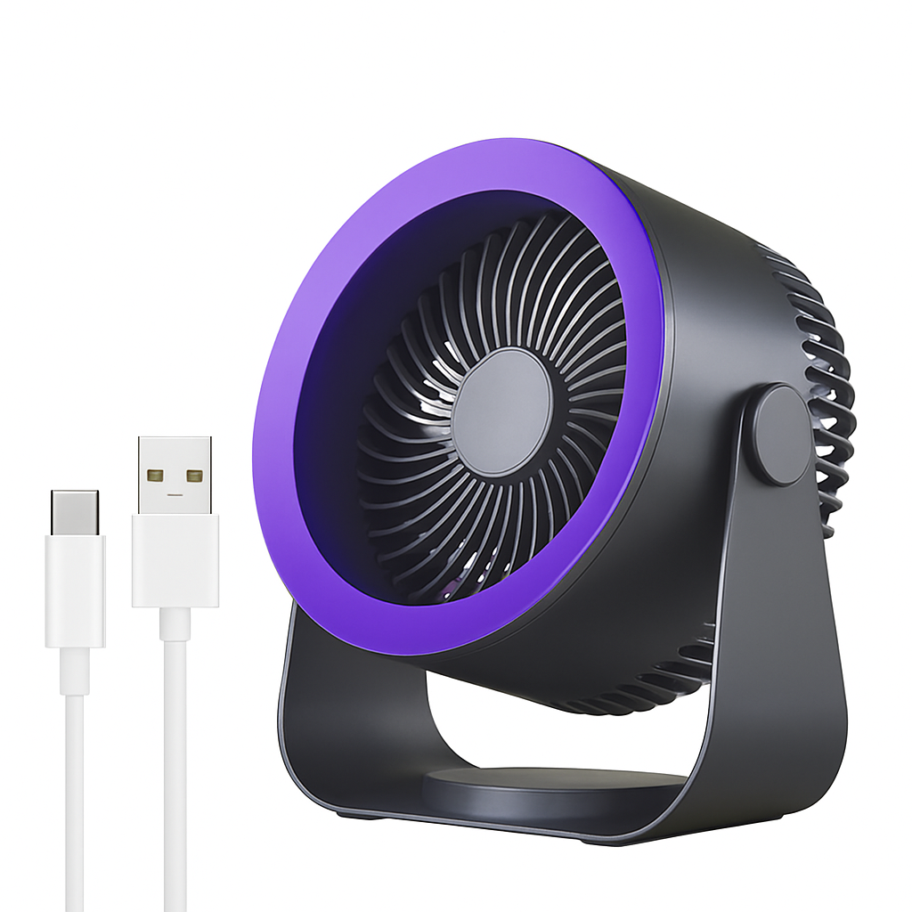 Ventilateur portable sans fil multifonctionnel
