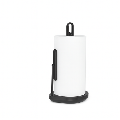 Porte-serviettes et papier sur le pied 