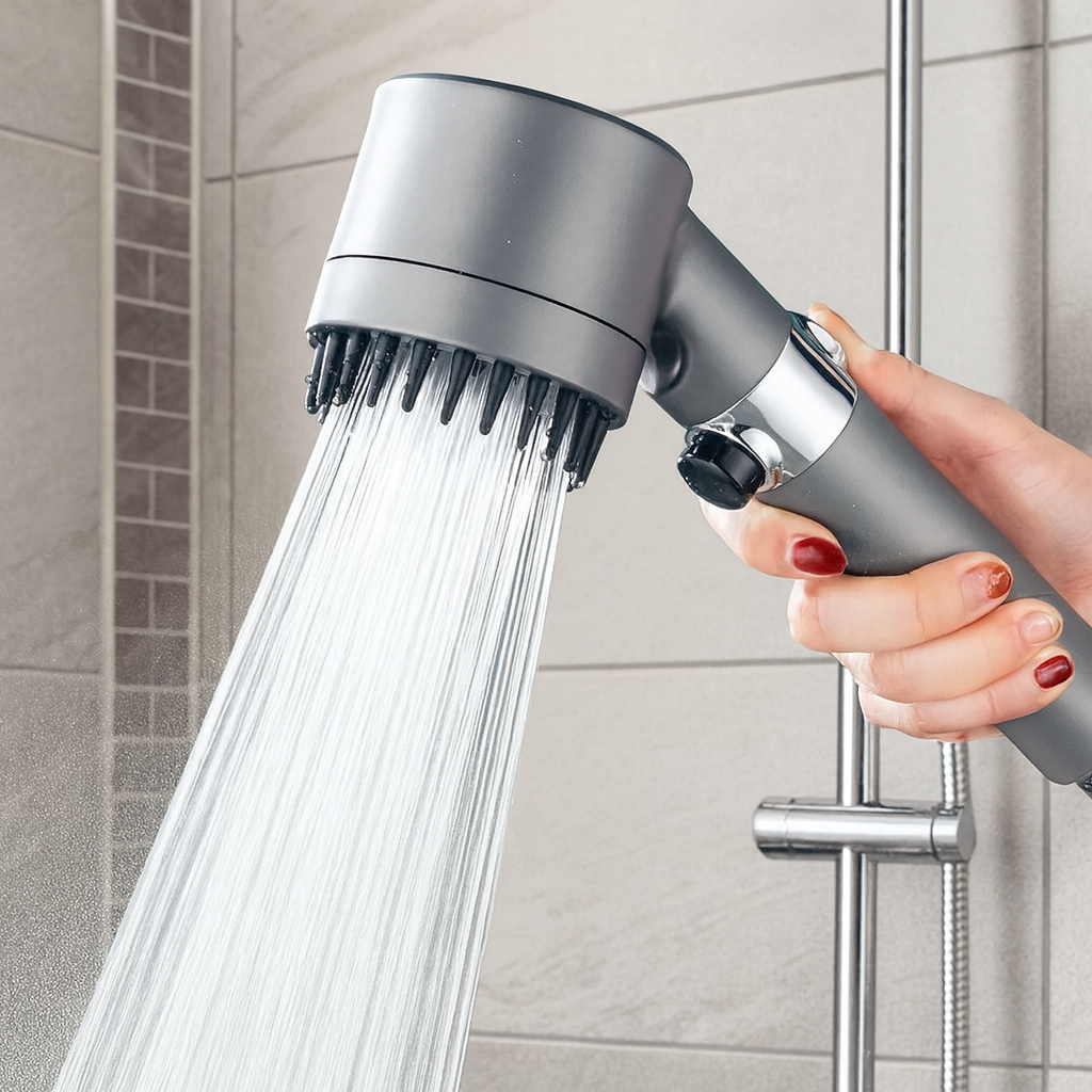 Pommeau de douche haute pression - mode massage