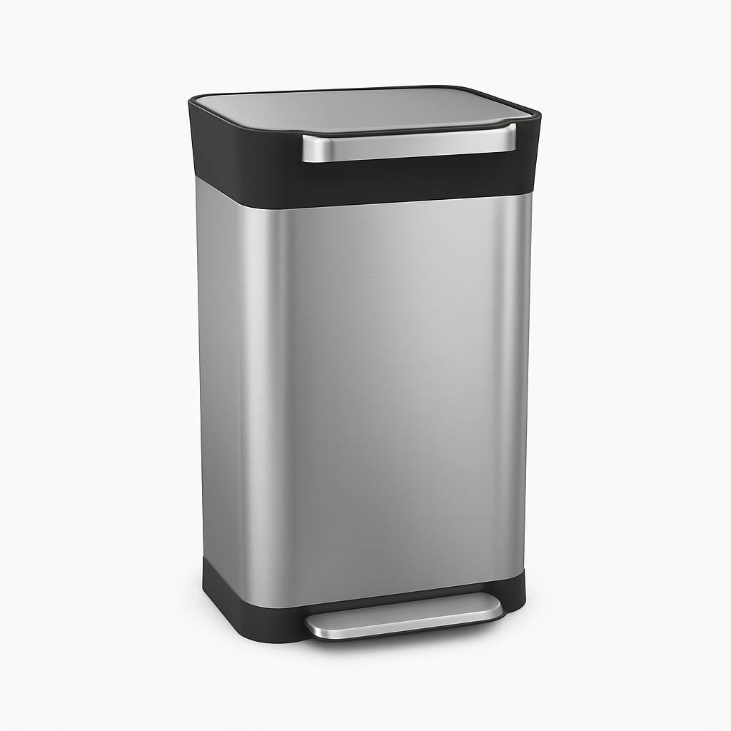 Ensemble de démarrage pour compacteur de déchets en acier inoxydable Titan 30 L