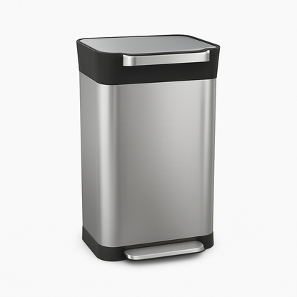 Ensemble de démarrage pour compacteur de déchets en acier inoxydable Titan 30 L