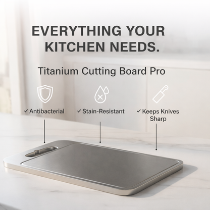 Pro titanium cutting board