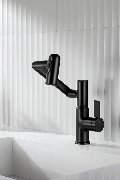 Robinet de salle de bain pivotant Lefton