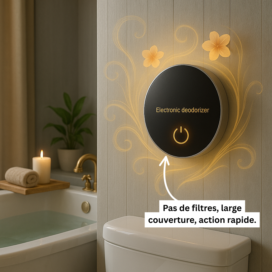 Purificateur d'air pour toilettes