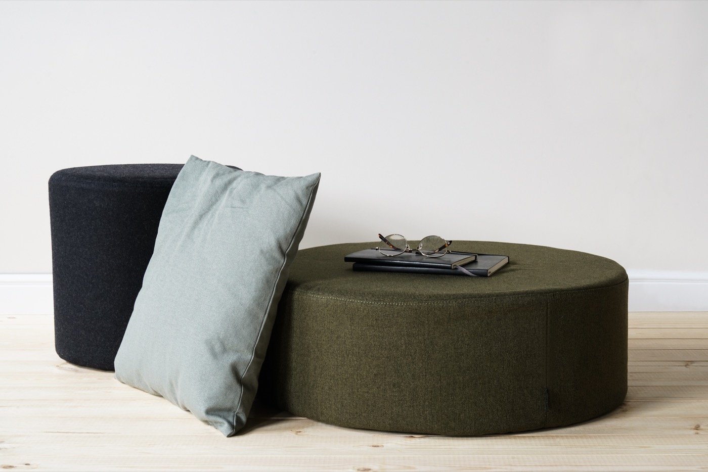 Pouf nordique - large