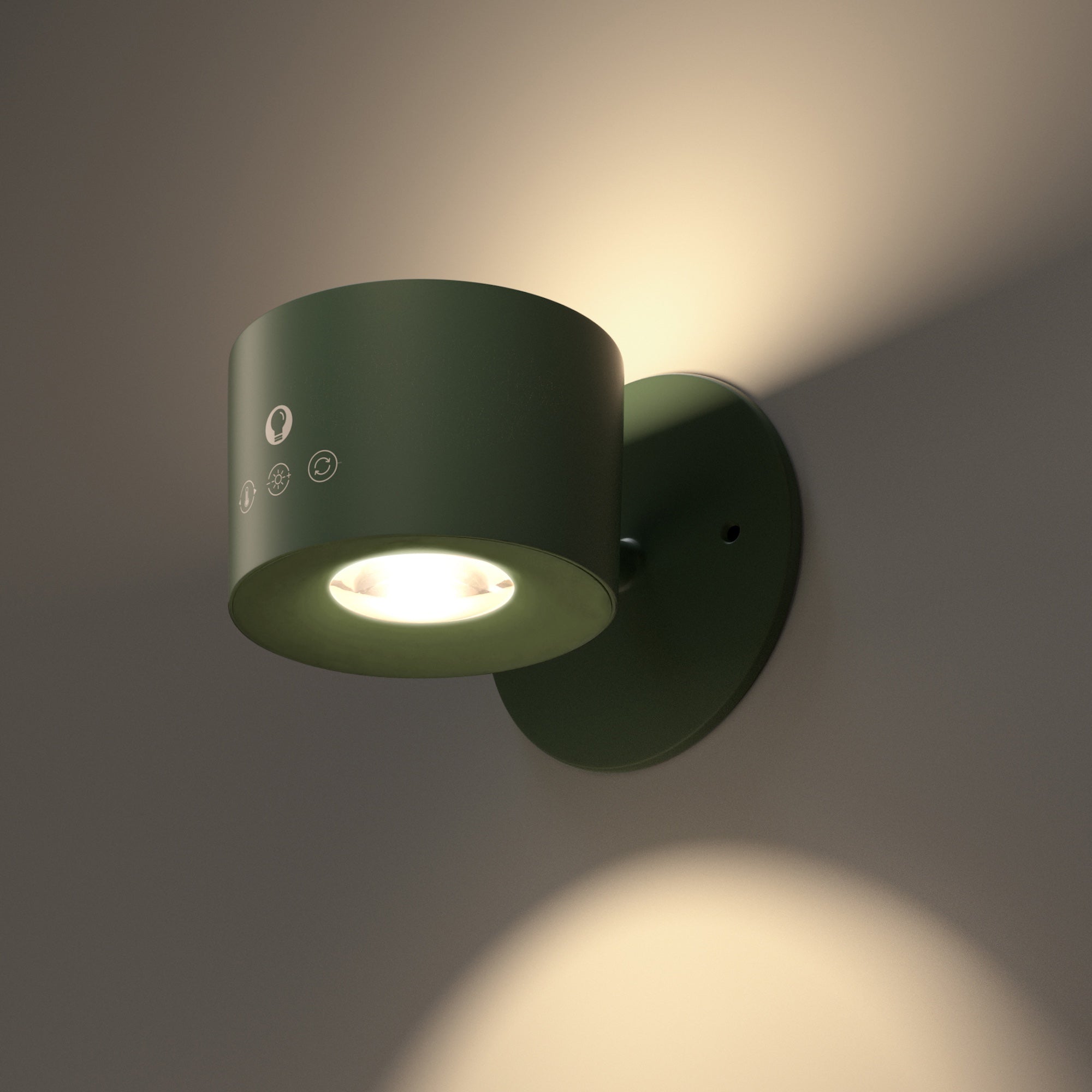 Éclairage halo intelligent