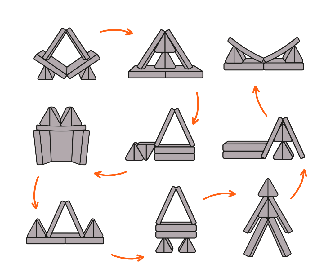 Canapé de jeu moelleux