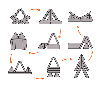 Canapé de jeu moelleux
