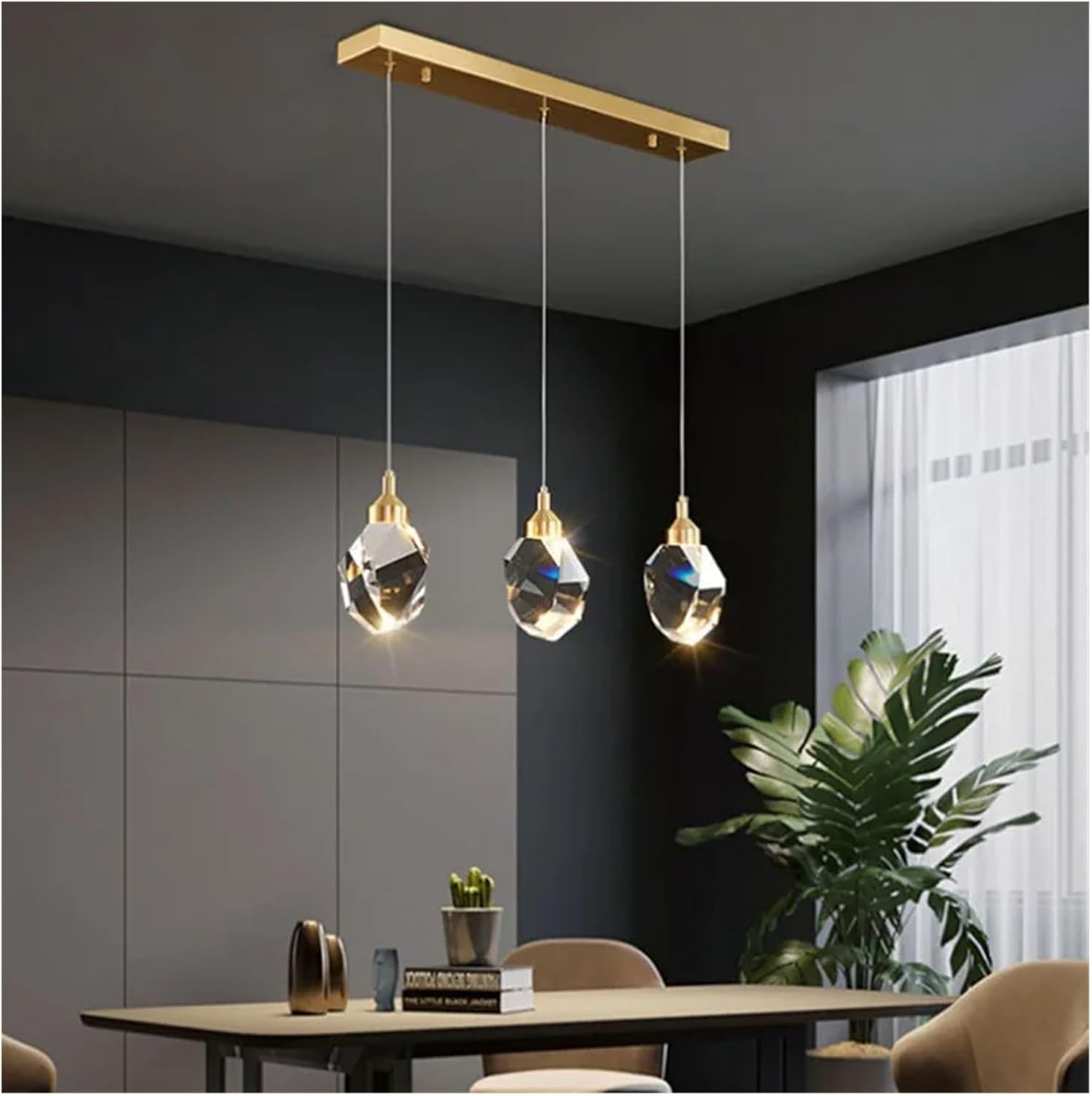 Lampe en cristal élégante