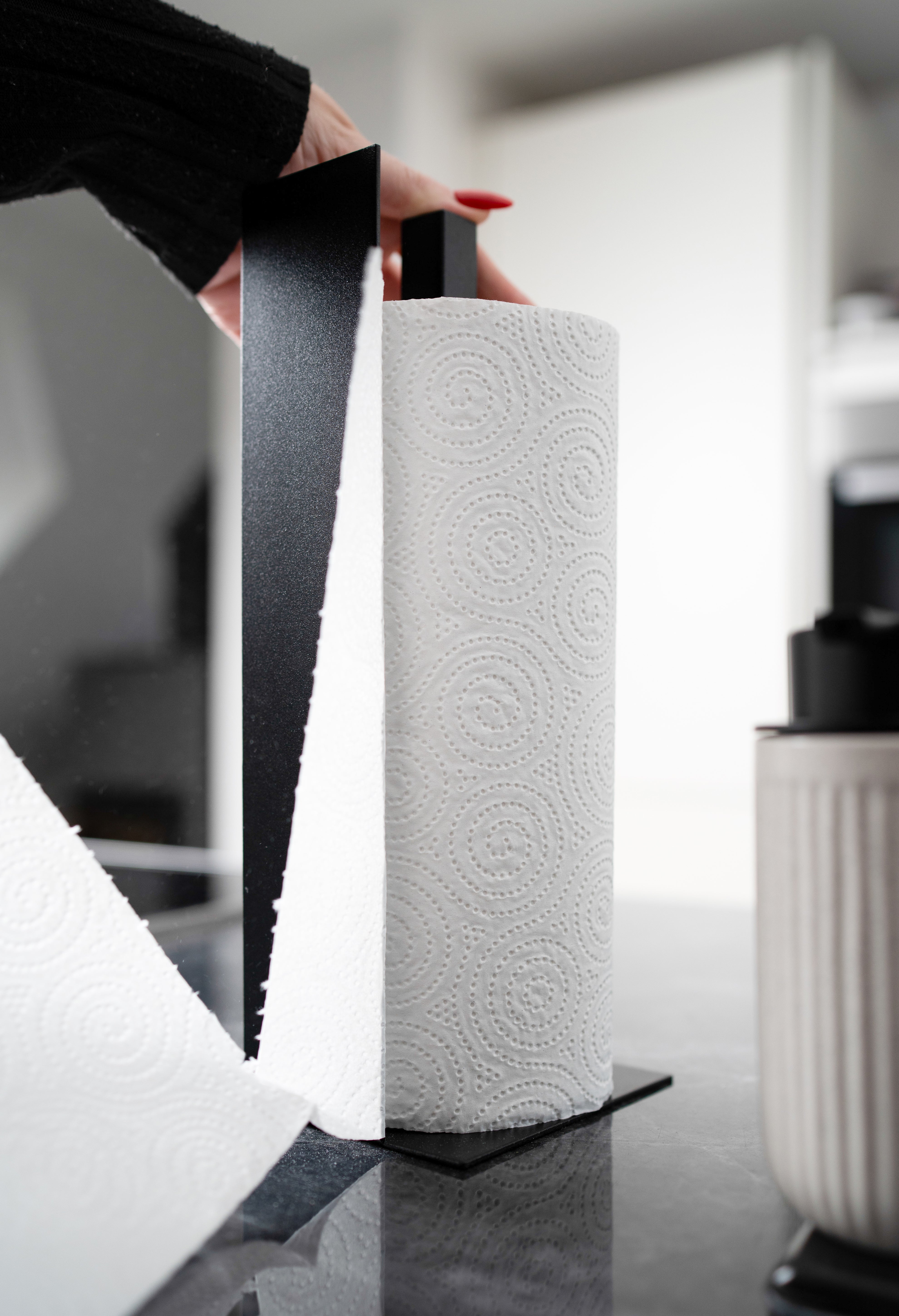 Porte-rouleau de papier essuie-tout