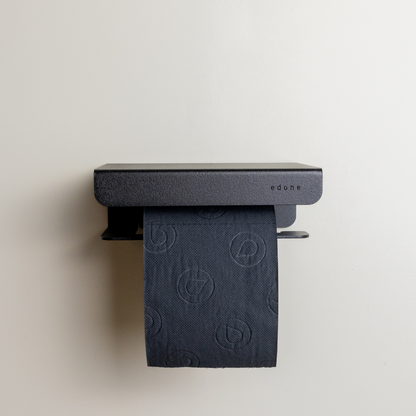 Porte-papier toilette avec étagère