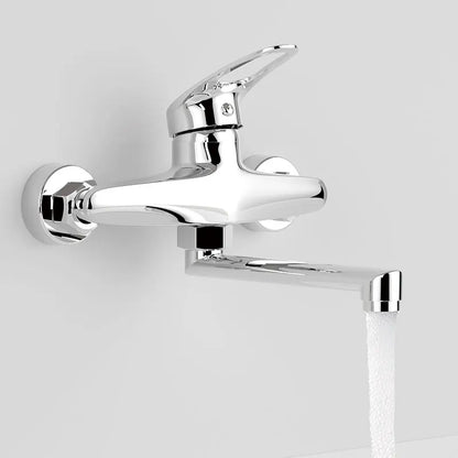 Robinet mural avec mitigeur monocommande