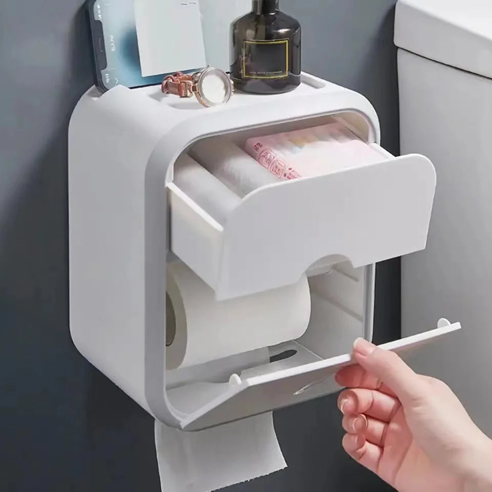 Organisateur de papier toilette étanche