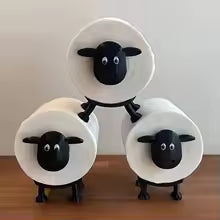 Porte-papier toilette pour mouton