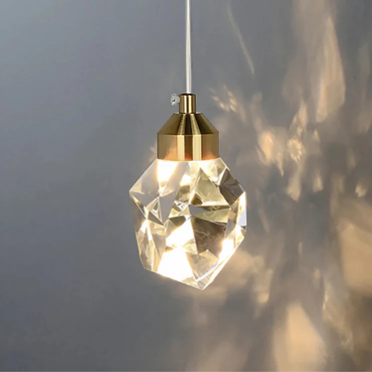Lampe en cristal élégante