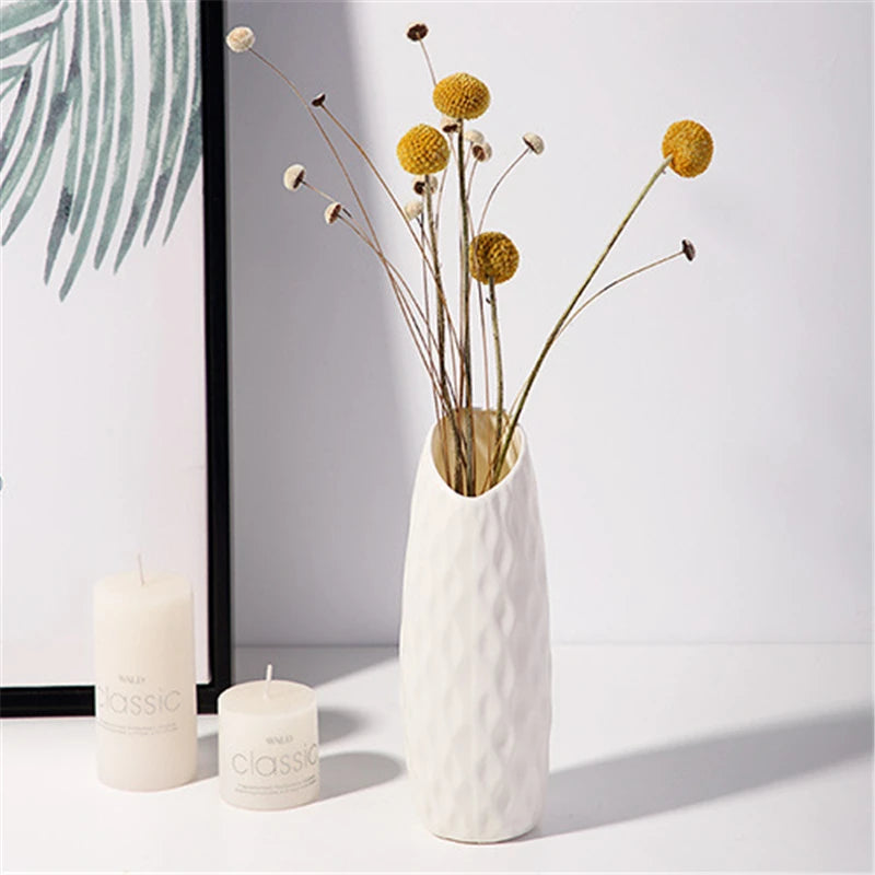 Vase en plastique