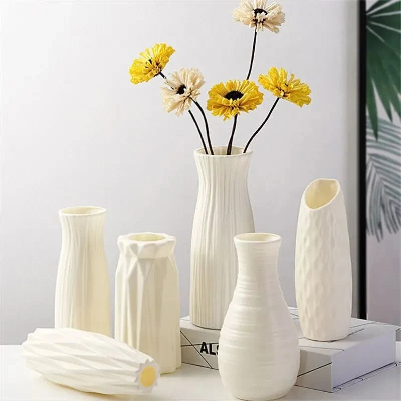 Vase en plastique