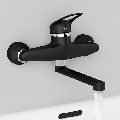 Robinet mural avec mitigeur monocommande
