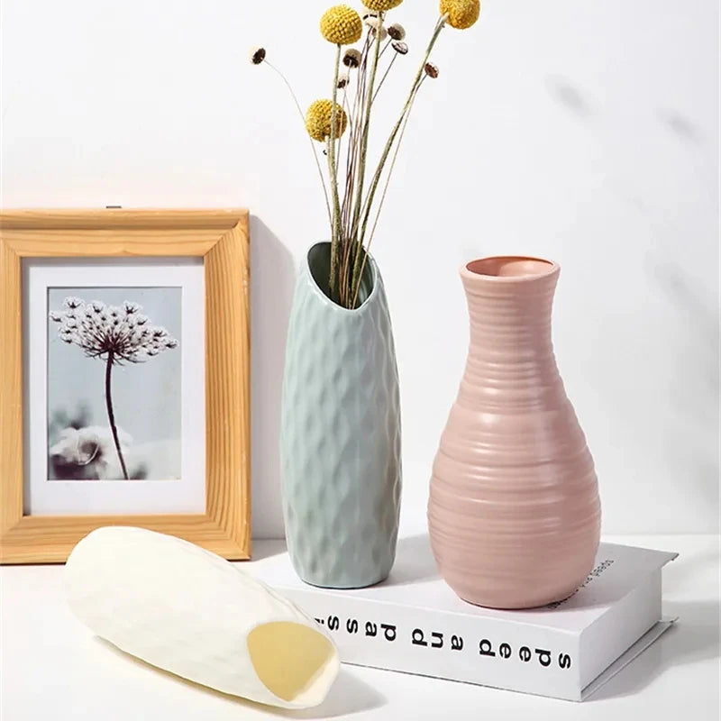 Vase en plastique