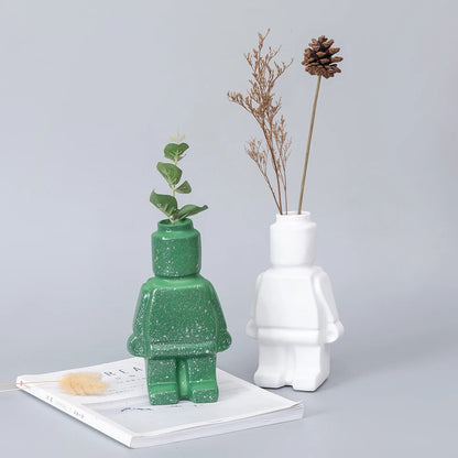 vases robots en céramique