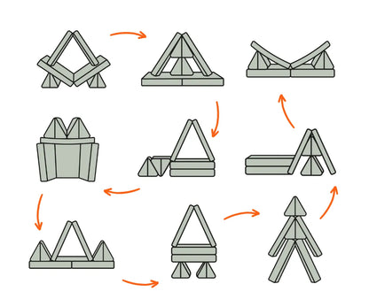 Canapé de jeu moelleux
