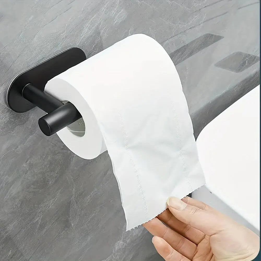 Porte-papier toilette en acier inoxydable