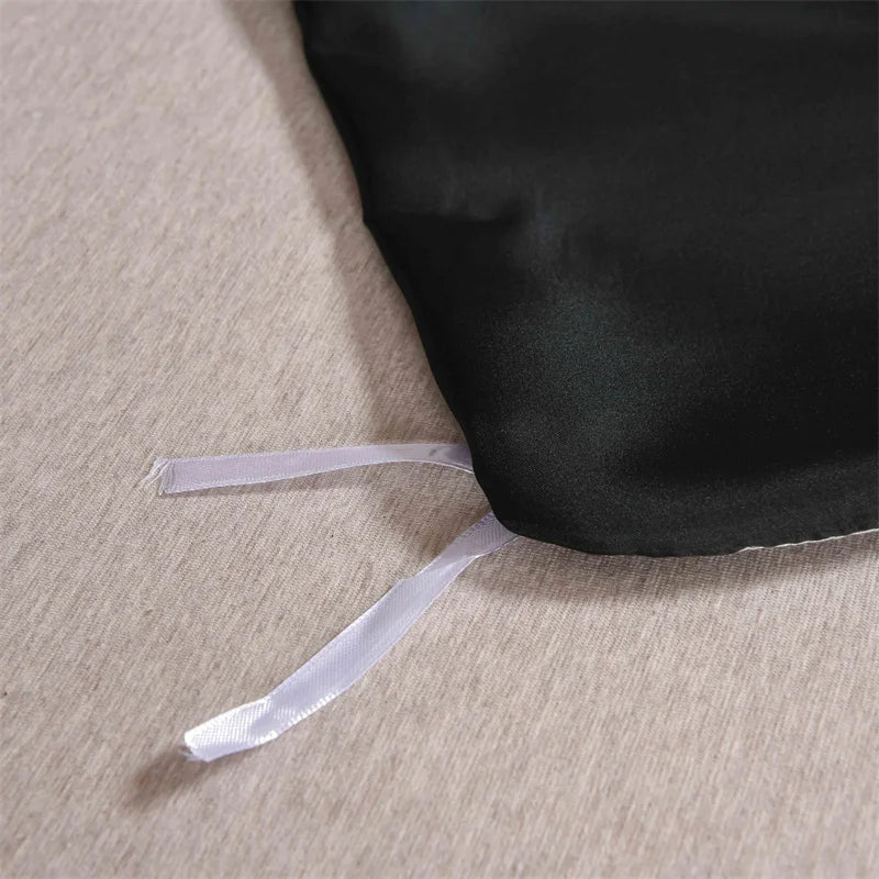 Parure de lit en satin 3 pièces