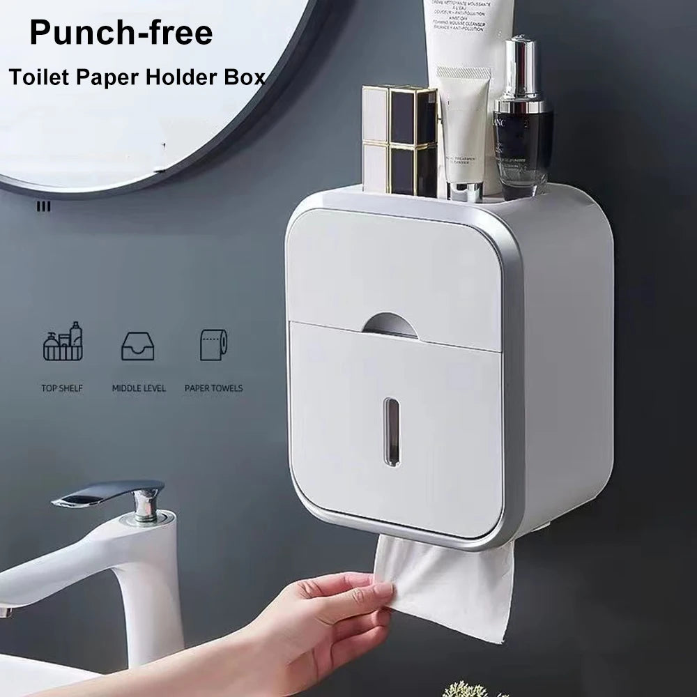Organisateur de papier toilette étanche