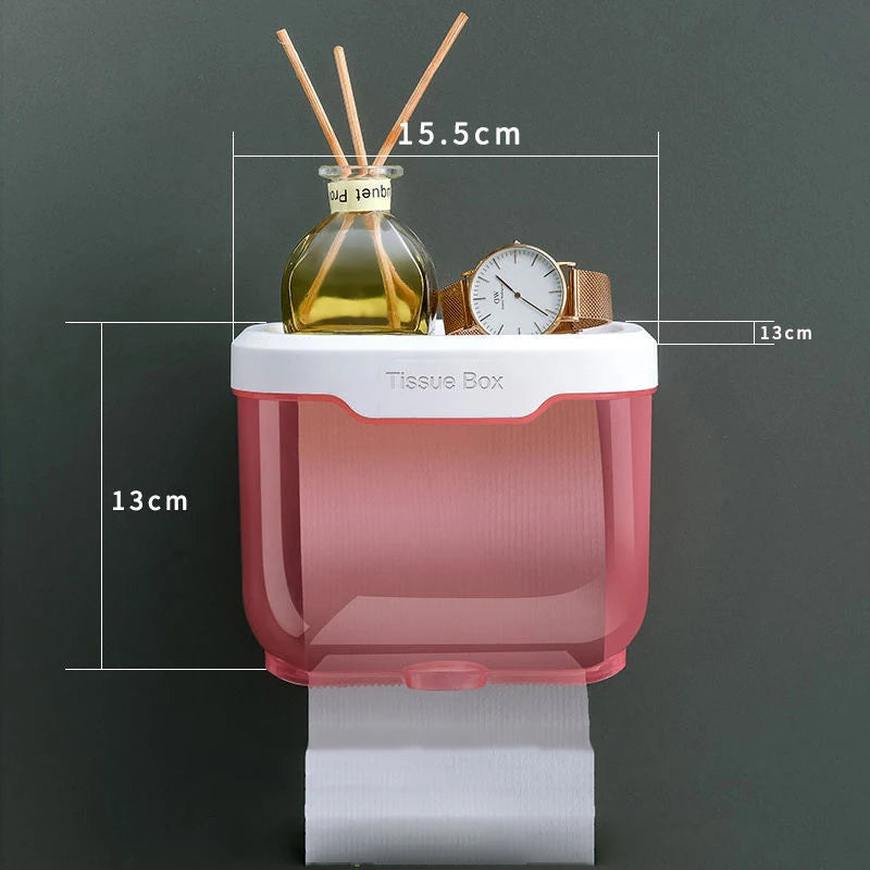 Porte-papier toilette mural étanche