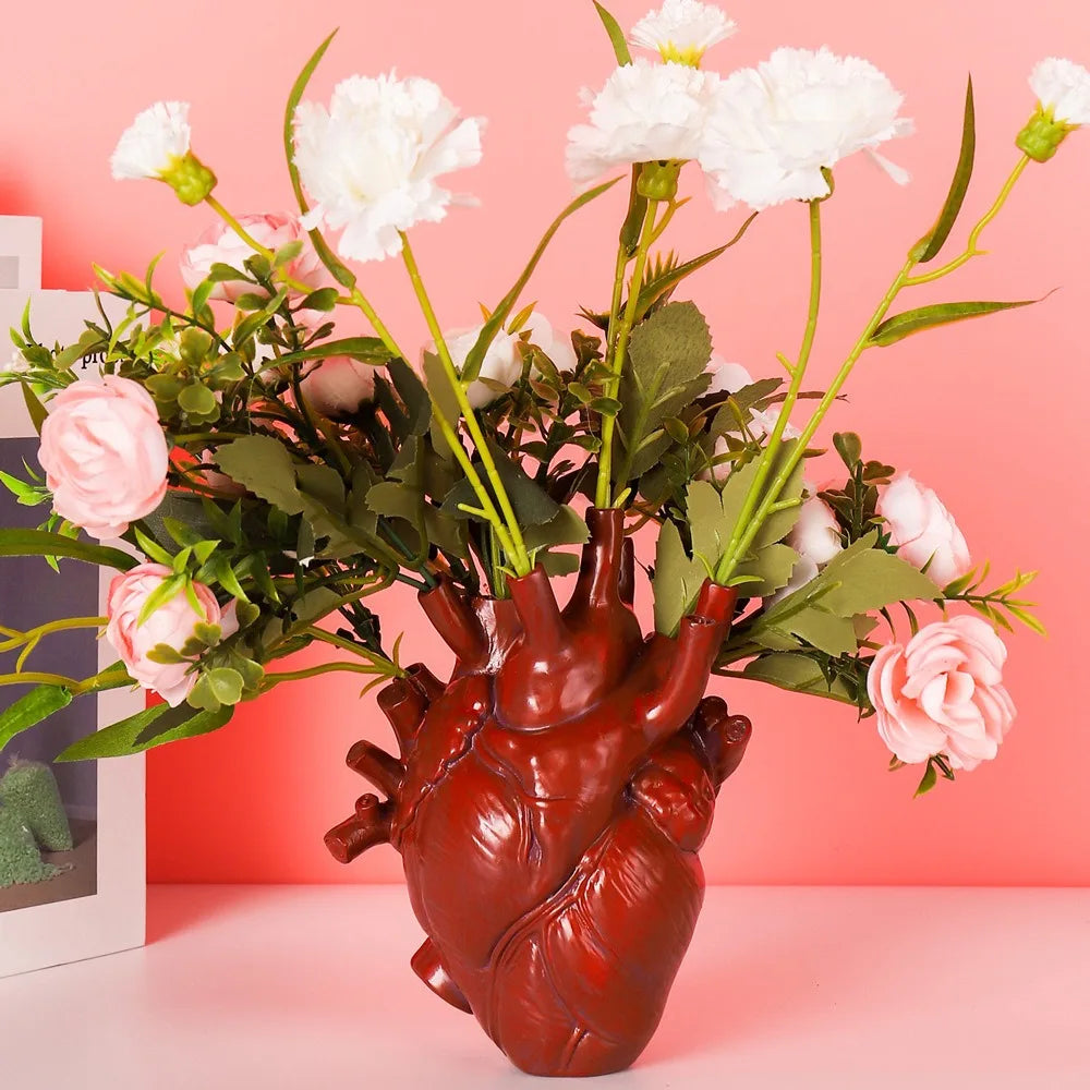 Vase en forme de cœur