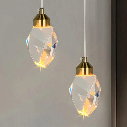 Lampe en cristal élégante
