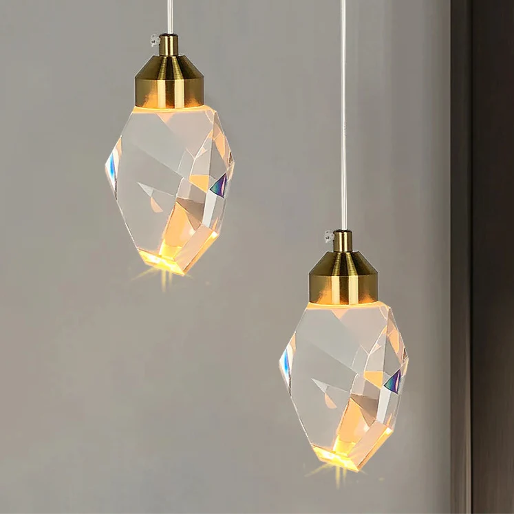 Lampe en cristal élégante