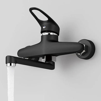 Robinet mural avec mitigeur monocommande