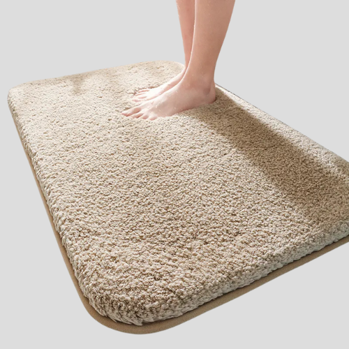 Tapis de bain doux à mémoire de forme