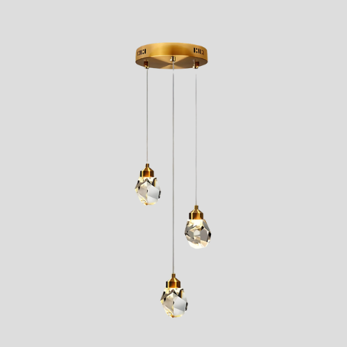 Lampe en cristal élégante