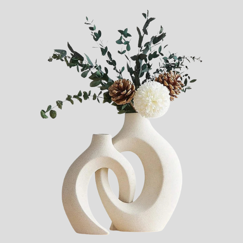 Ensemble de vases en céramique européens