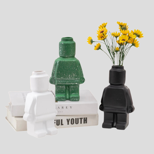 vases robots en céramique